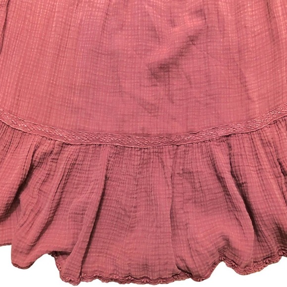 Daily Practice by Anthropologie NEW Malibu Mini Dress in Dark Auburn XS - Picture 7 of 15